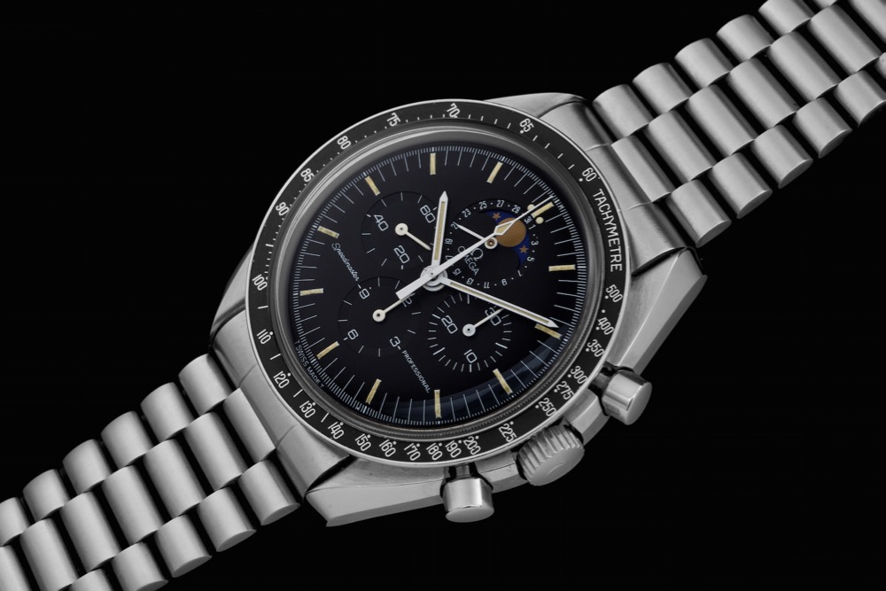 BLACK MOONPHASES <br> SPEEDMASTERS