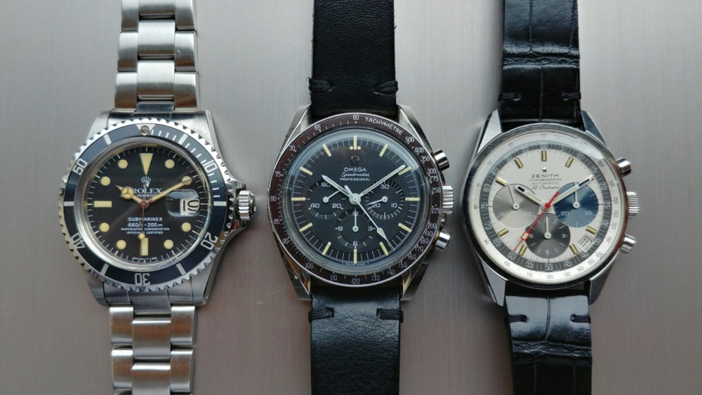 omega speedmaster moonwatch vs rolex submariner