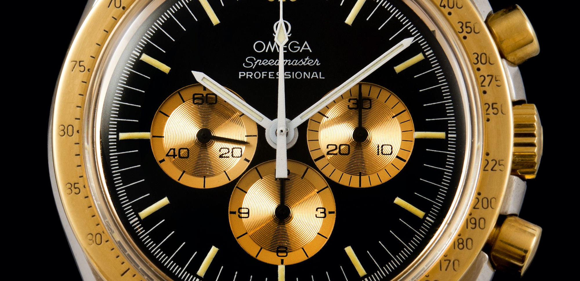STEEL & GOLD <br> ITALIAN SPEEDMASTERS